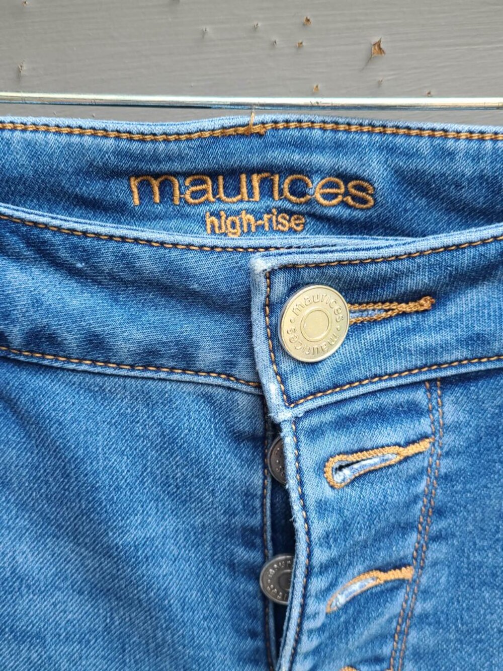 Maurices High Rise Medium Reg 4 Button Fly Jeans - Picture 11 of 11